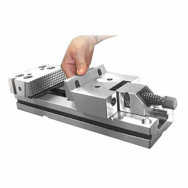 Gs Tooling 3 6 x 8 Modular Vise With Quick Pulldown Jaws 382896